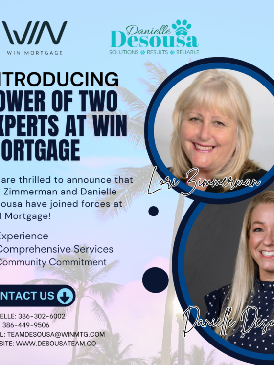 Flagler Beach’s WIN Mortgage adds two new professionals